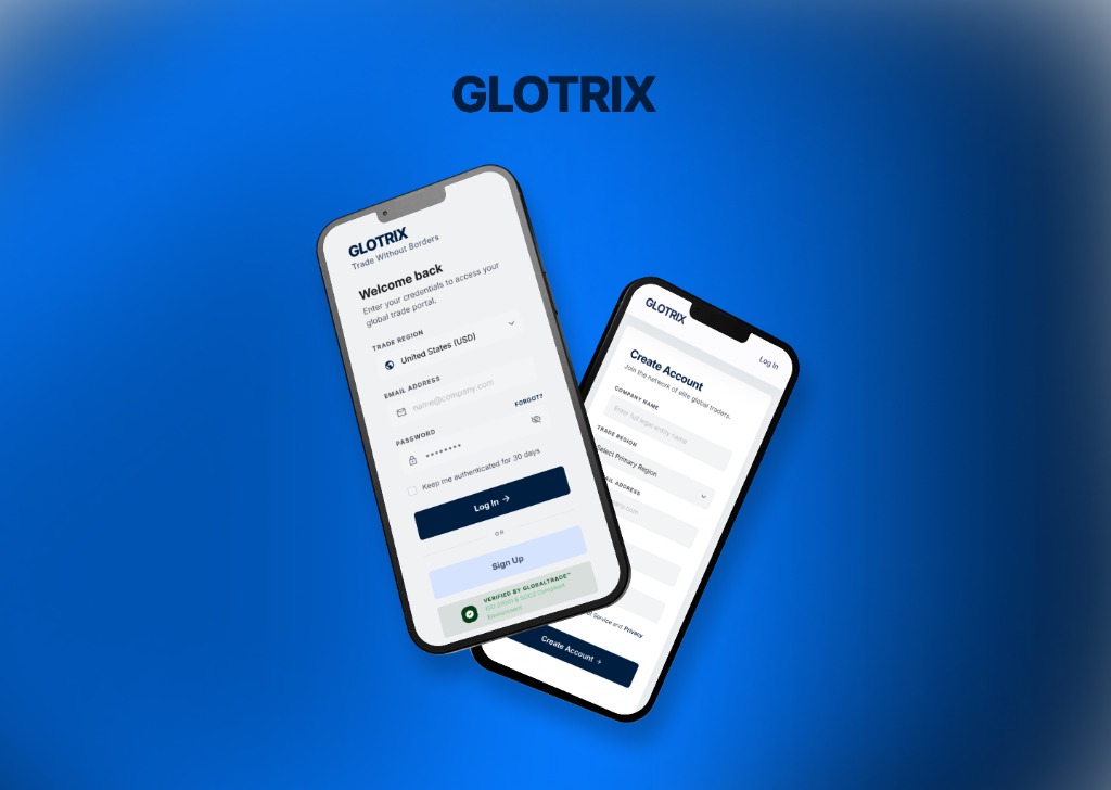 Glotrix — global trade mobile app