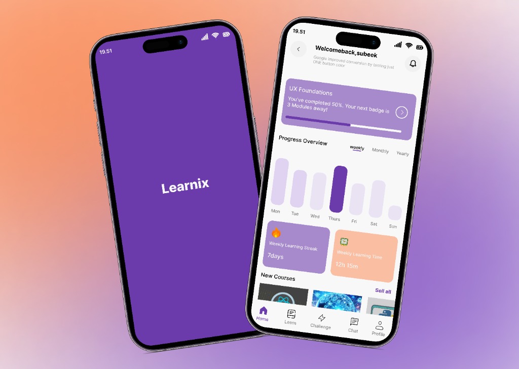 Learnix — productivity app